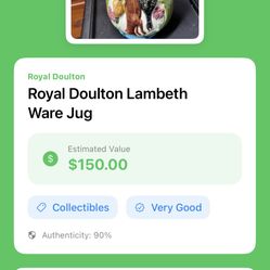 Royal Doulton Lambeth Ware Jug