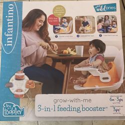 Brand New Infantino 3 in 1 Feeding Booster Seat
