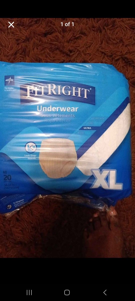Adult Underwear White