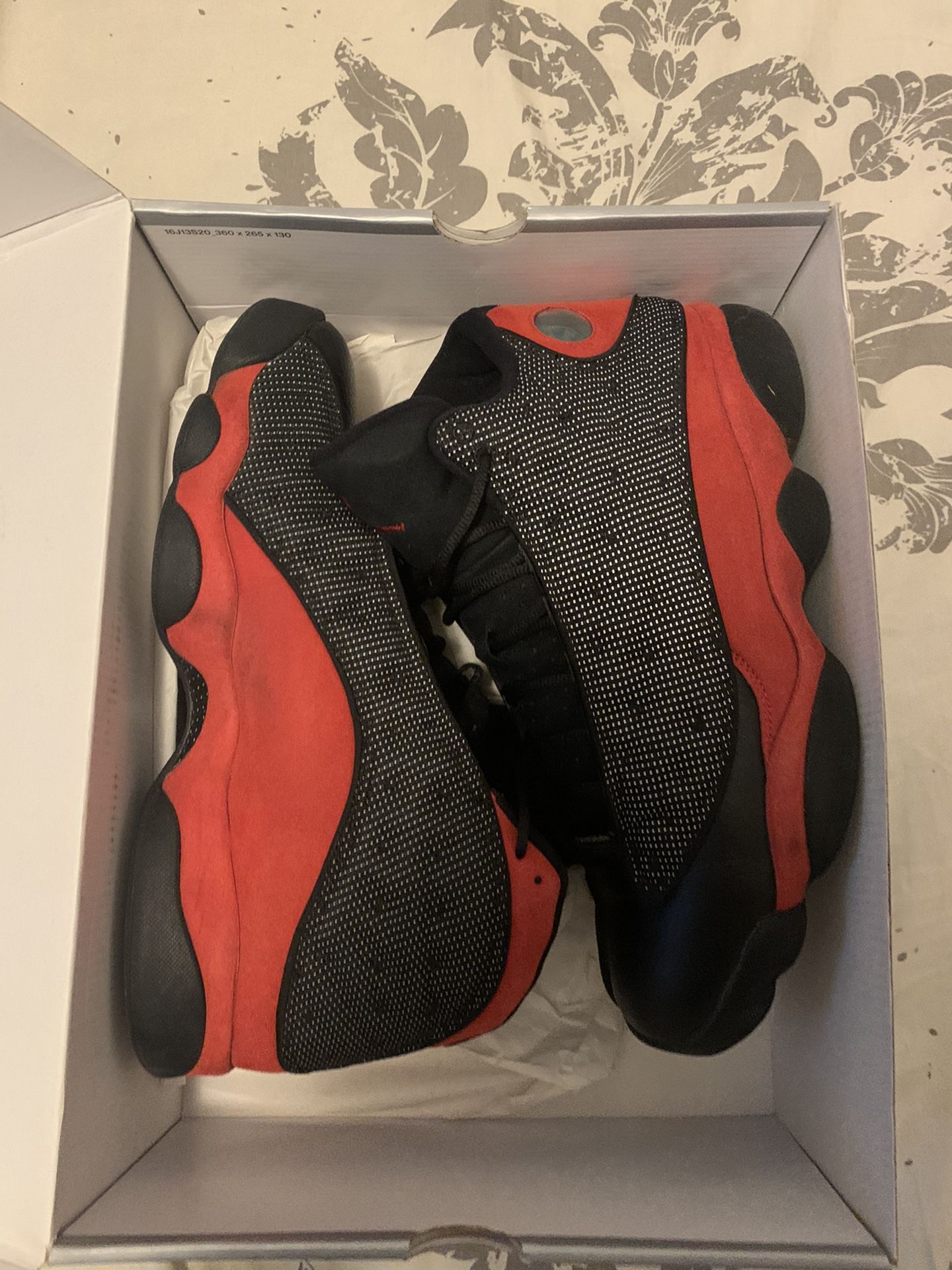 Jordan 13 Bred size 12
