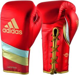 Adidas Adipro 14oz Red Boxing Gloves