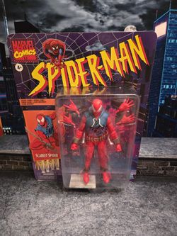 6" Scarlet Spiderman Action Figure 