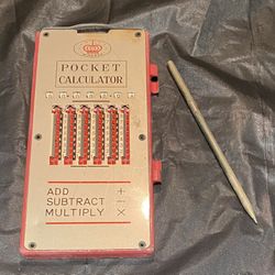 Vintage Windsor Pocket Calculator With Stylus