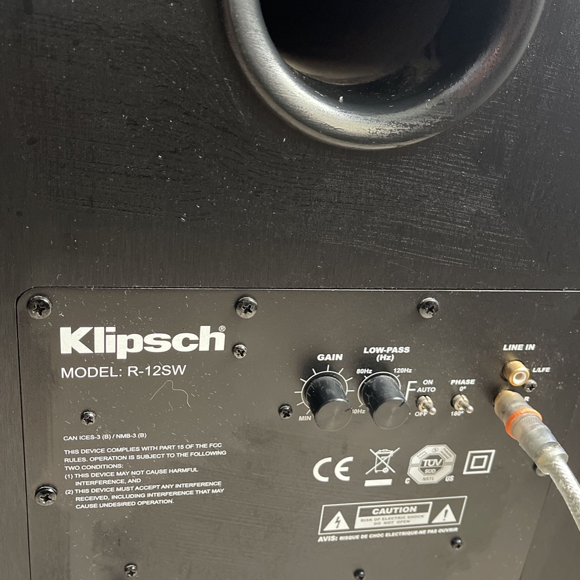 Klipsch Subwoofer R12SW 12' for Sale in San Marcos, CA OfferUp