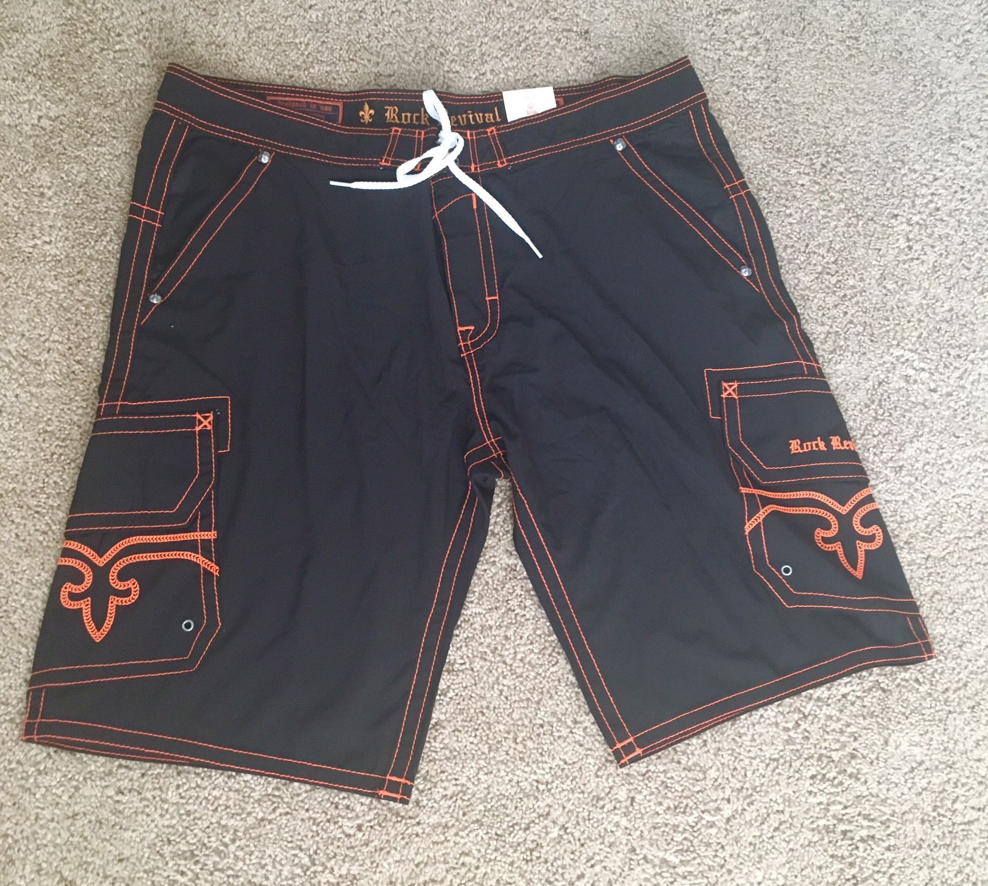 Rock revival swim clearance trunks