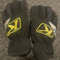 Klim Black Goretex Insulated Gloves Xl