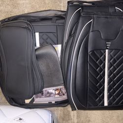 2024-25 Toyota Tacoma Seat Covers Full set And Windshield Visor