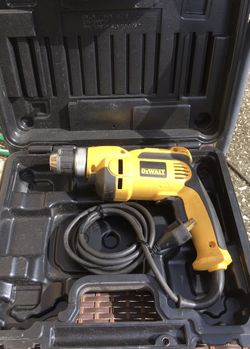 DeWalt 3/8” Drill with Case