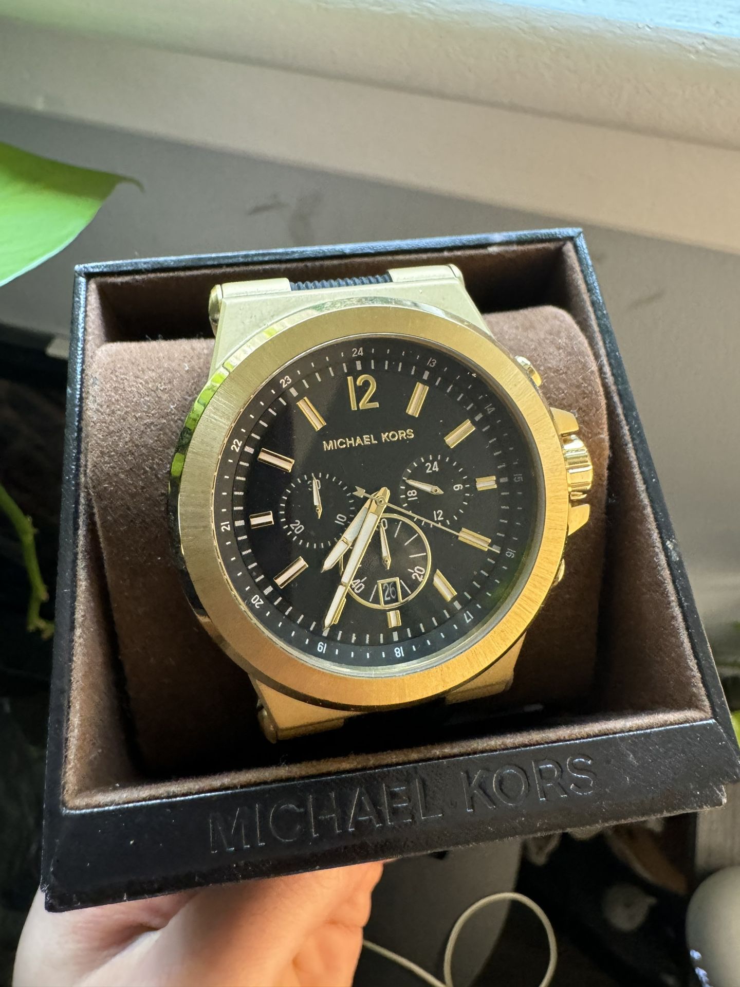Michael Kors Mens Watch Gold