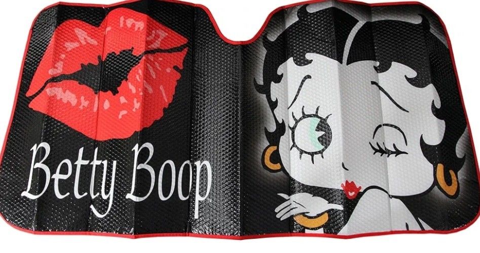 Betty Boop Front Windshield Sunshade