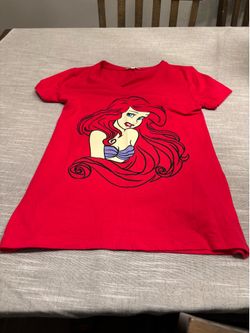 The Little Mermaid T-Shirt Women Size Large