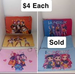 K-pop pencil pouch $4 each