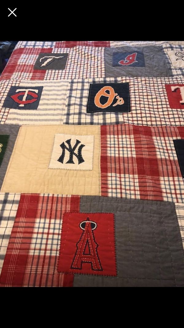Pottery Barn Kids Mlb Baseball Bedding Quilt Twin For In Union Pottery Barn Kids Mlb Baseball Bedding Quilt Twin For In Union Ky Offerup