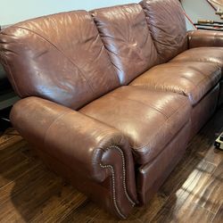 FREE Faux Leather Couch 