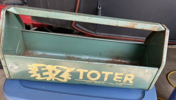 MCM Simonsen Industries, Chicago “E-Z Toter” Metal Tool Caddy