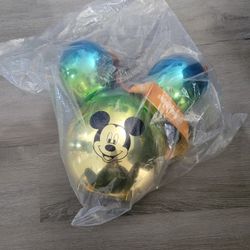 Disney Mickey Mouse Metallic Chrome Sunset Popcorn Bucket