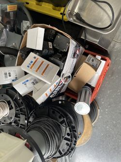 Electrical Breakers / Wire Etc .  Many Parts / Cheap Prices 