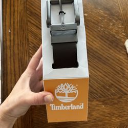 NWT Timberland men’s reversible cut-to-fit belt Brown