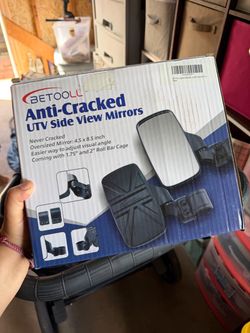 Betooll Anti-Cracked UTV Side View Mirrors