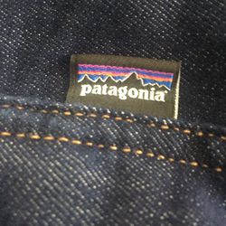 New Patagonia Dark Denim Jacket 