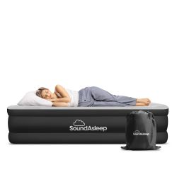 New air mattress King Koil Luxury Pillow Top Plush Queen Air Mattress with Built-in High-Speed Pump