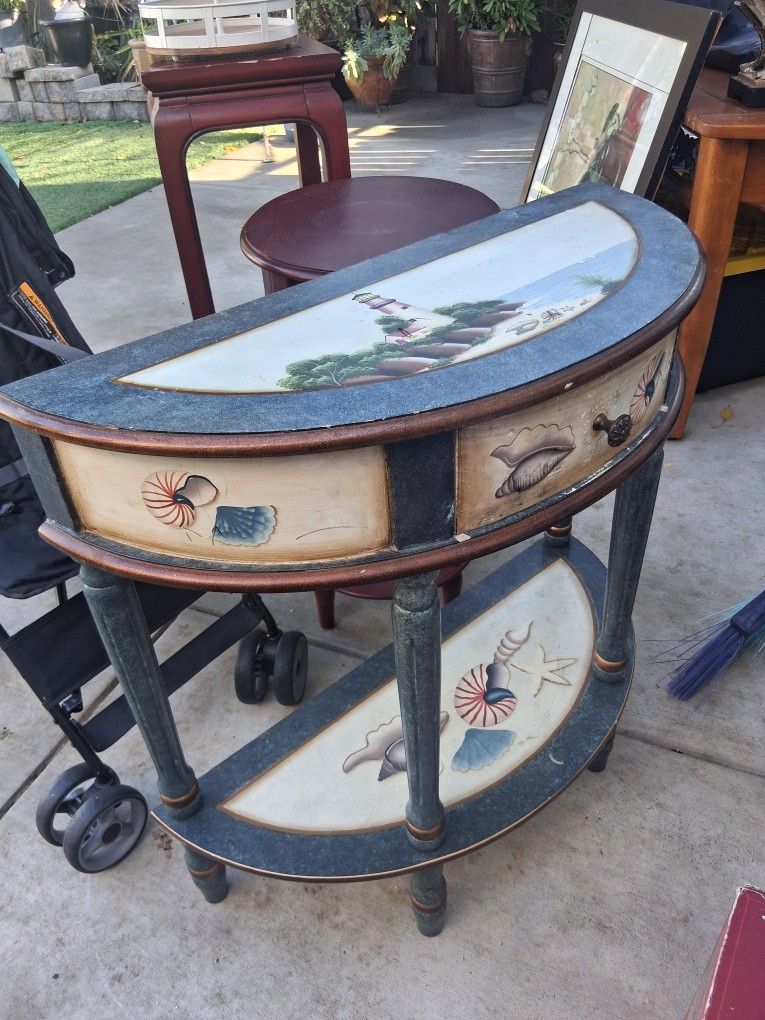 Painted Console Table