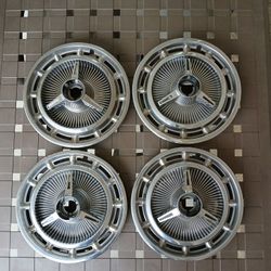 1965-66 Chevy Impala SS Hubcaps 
