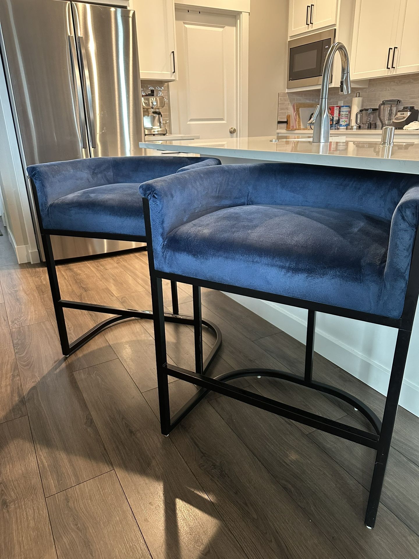 Velvet Bar Stools