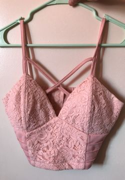 Pink croptop