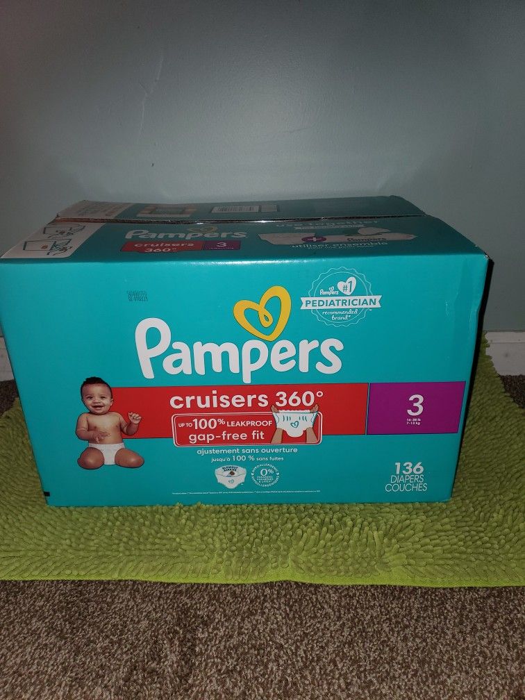 Pampers Cruisers 136 Diapers #3