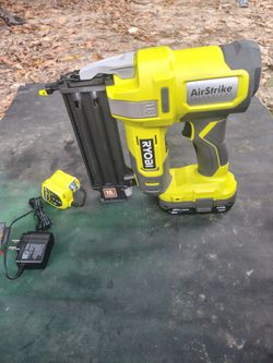 Ryobi ONE+ 18V 18-Gauge AirStrike Brad Nailer