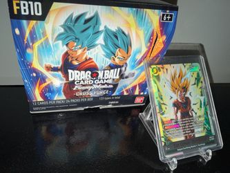 Dragon Ball Super Card Game Fusion World Cross Force FB10 Gohan SCR