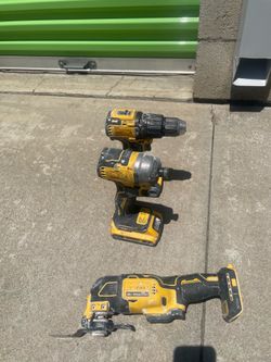 Dewalt. Taladros y multiusos dos baterías.