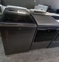 Whirlpool set top load washer & electric dryer with warranty delivery available fee depends on address 🏠🛣️🛻