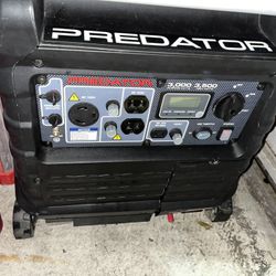 Predator 3500 watt Generator Inverter Purrs Like A Kitten