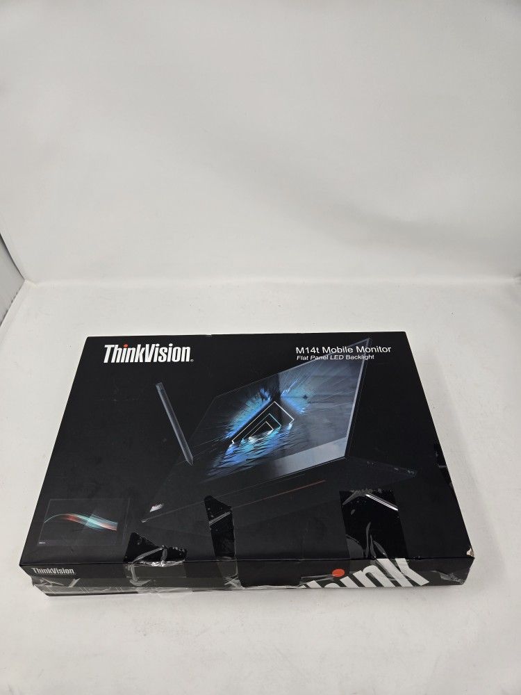 Lenovo ThinkVision M14t 14" Portable Touch Screen Monitor 62A3UAR1US