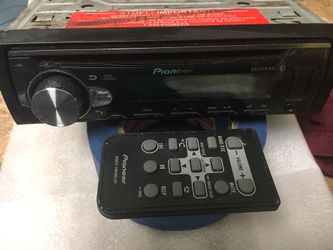 Pioneer Bluetooth CD player.