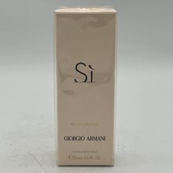 Si By Giorgio Armani EDP 0.5 oz 15 Ml New In Sealed Box *Authentic* Travel Size.