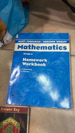 Scott Foresman Mathematics Grade 4 Homework Workbook