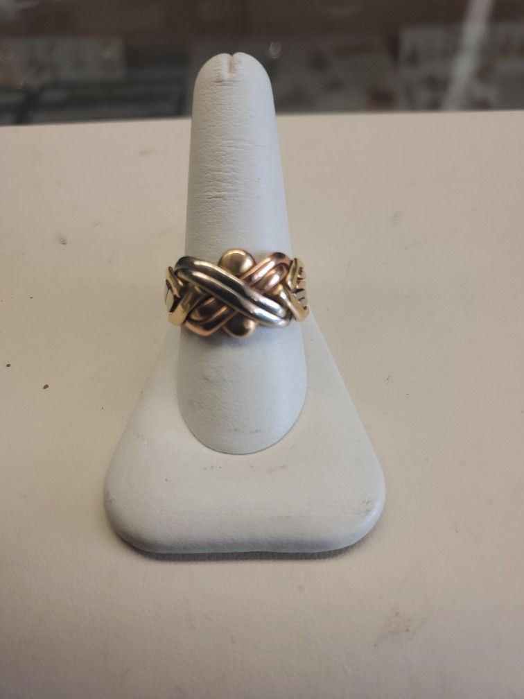 18k Gold Rings Grams Size 11 Layaway Available 10%down If You