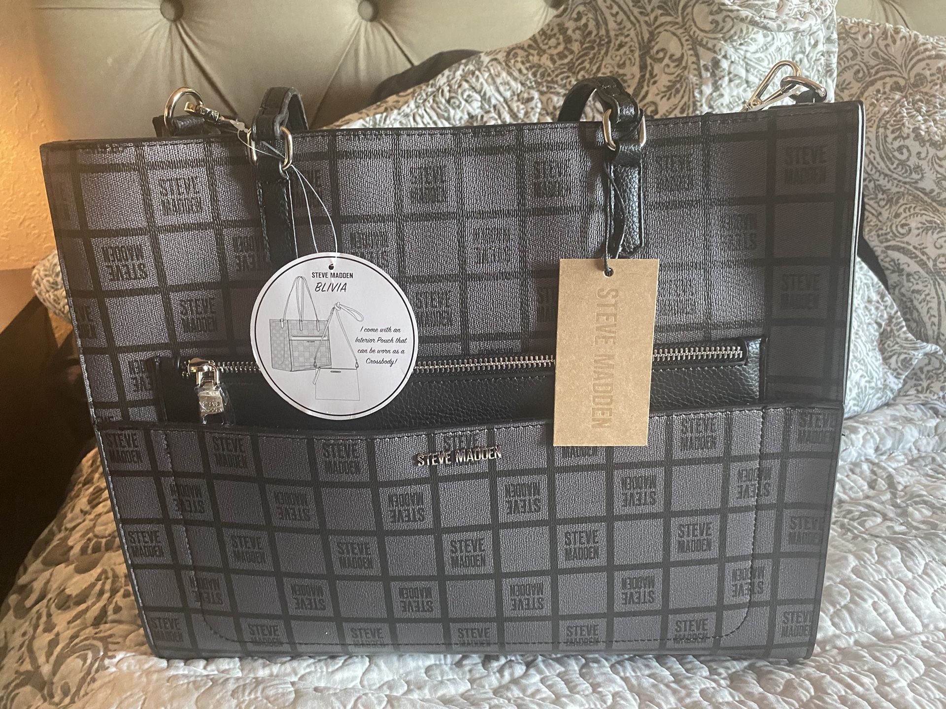 Steve Madden 2-piece Bolivia Tote