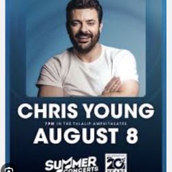 Chris Young @ Tulalip 2 Tickets Fri 8/8