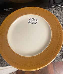 Dinner Plate Lot MCM 6pc Homer Laughlin