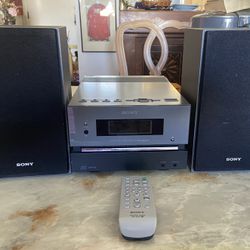 🎵 Sony Mini Hi-Fi Stereo System HCD-CBX1 – Great Sound, CD/Radio/AUX + Remote!