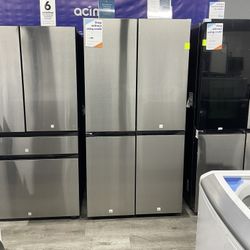 Samsung Stainless Steel BESPOKE 29 Cubic Ft. Refrigerator With Beverage Center And Ice Maker💥FINANCING AVAILABLE 💥