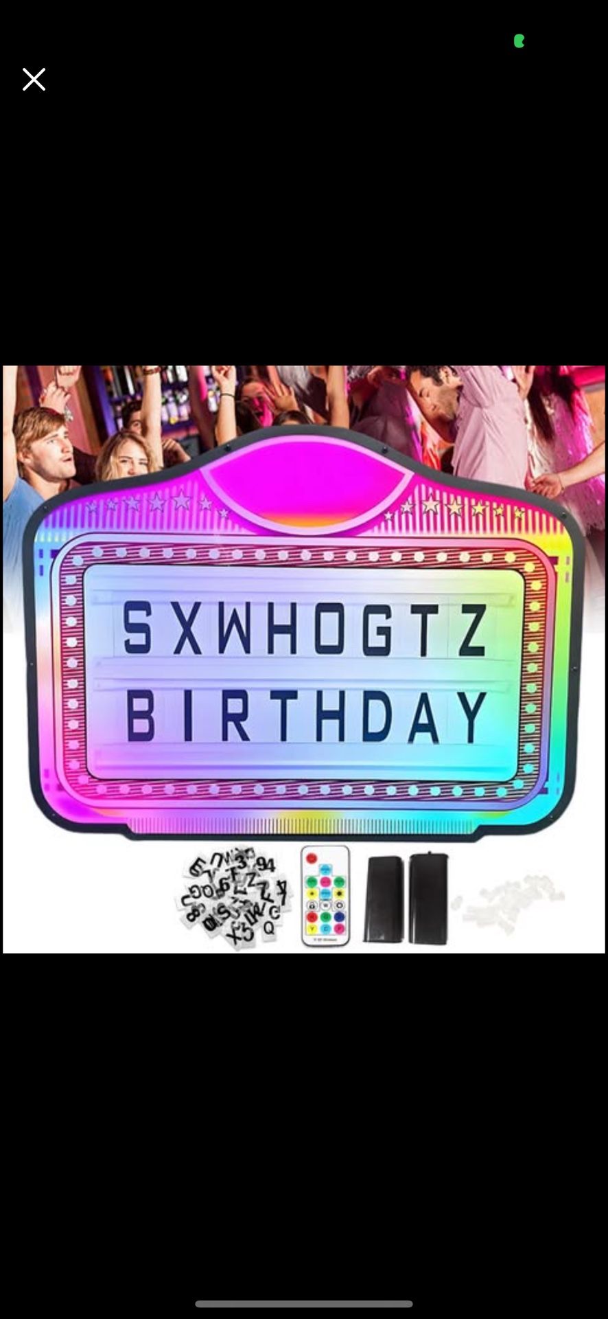 Display Lights, Brand new