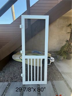 Screen Door Solid Vinyl 30x80”