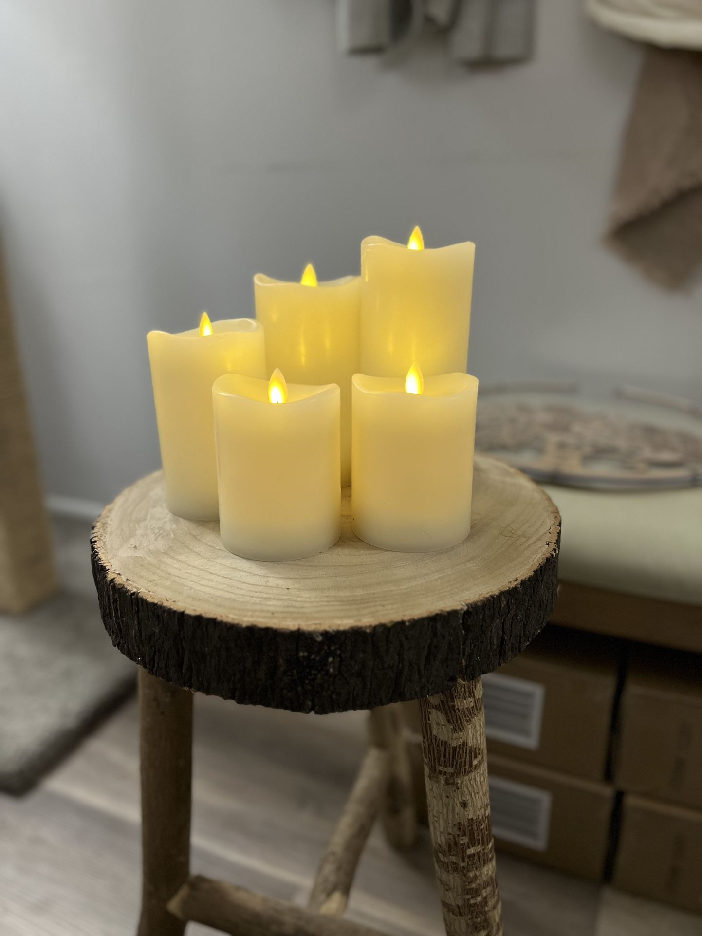 5 Piece LED Pillar Candle Set(10 Sets)