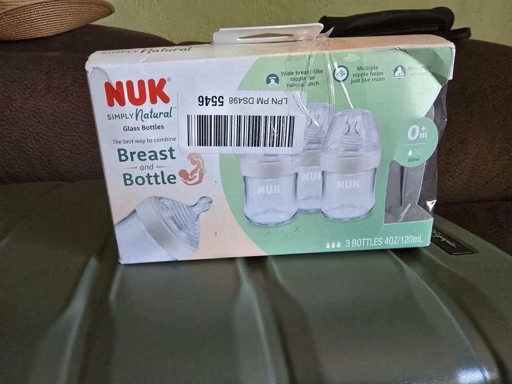 Nuk Glass Bottles