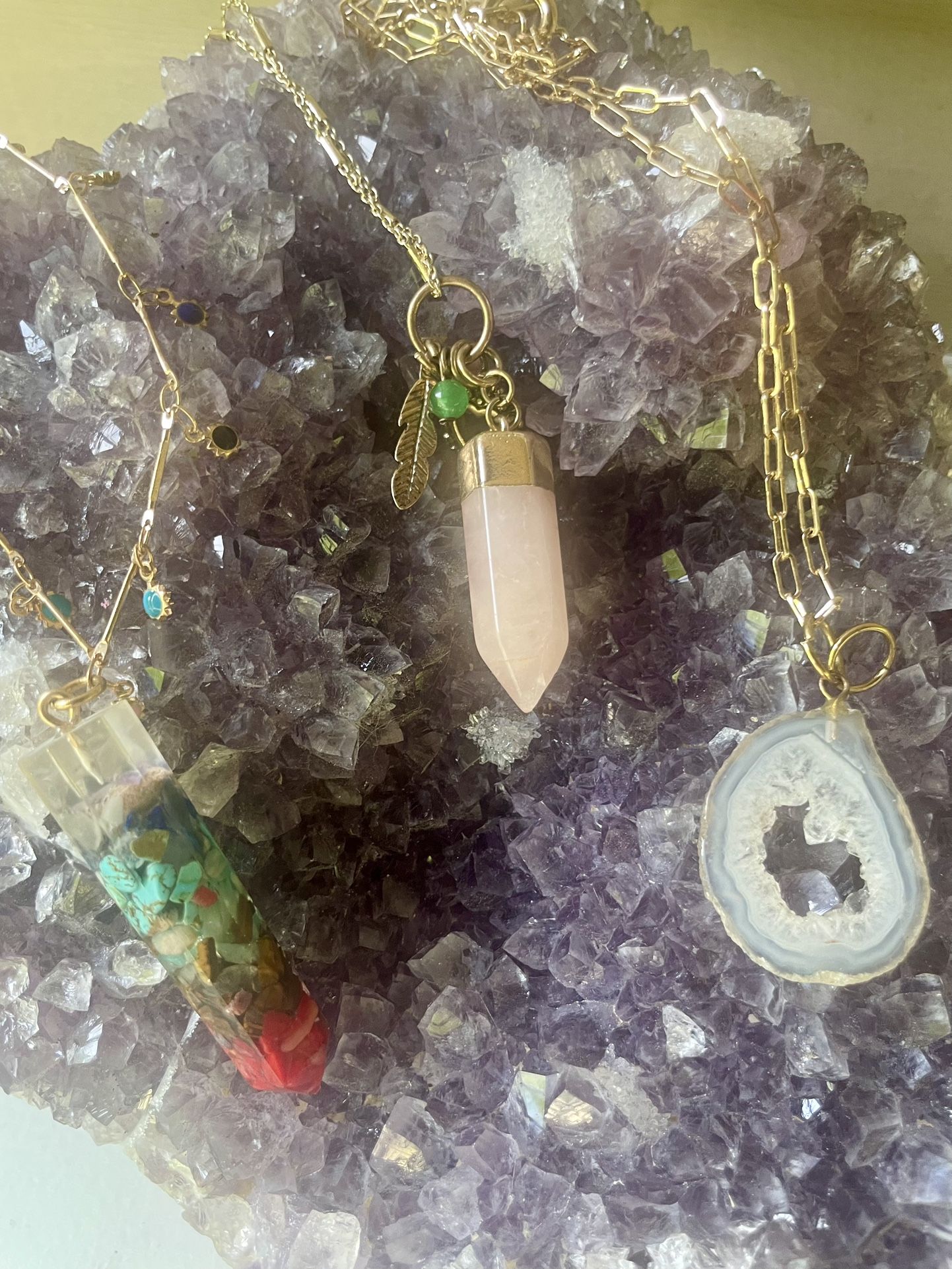 Crystal Mineral Jewelry 
